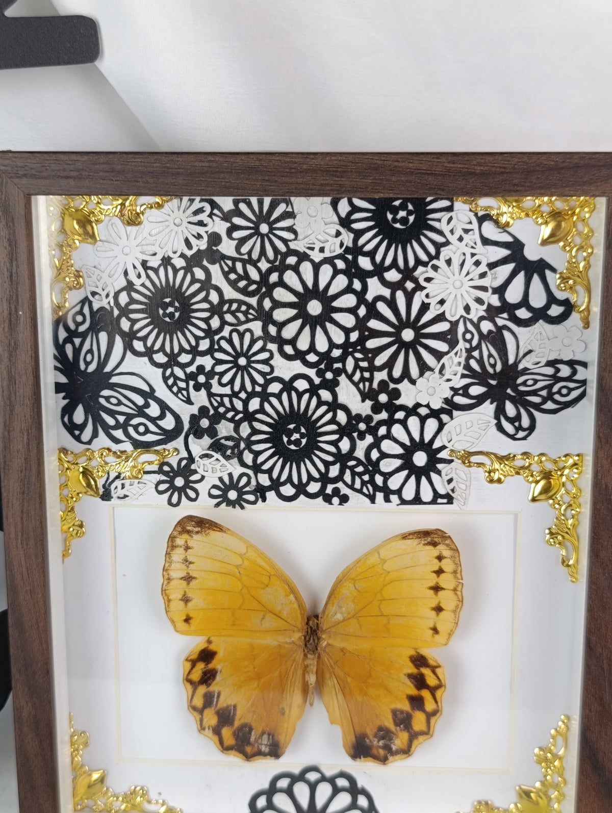Cadre décoré papillon