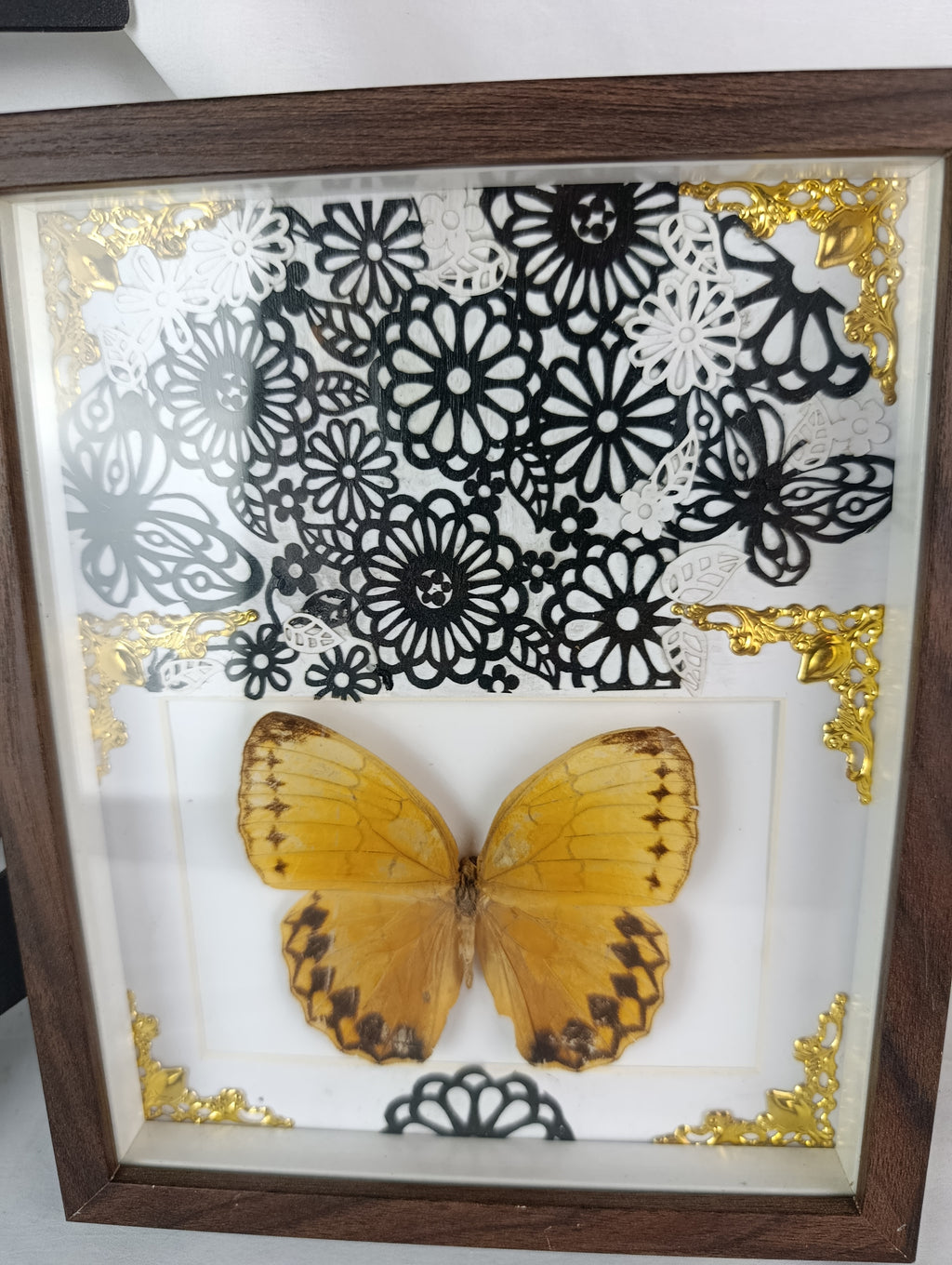Cadre décoré papillon
